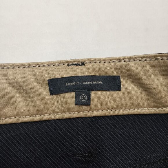 Dockers Pants Men's 40x32 Black Go Jean Cut Straight Fit Performance Stretch - Picture 5 of 9